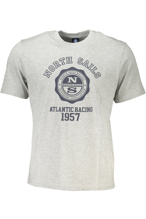 North Sails T-Shirt Maniche Corte Uomo Grigio