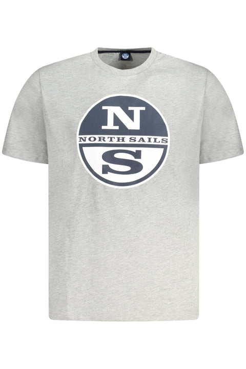 North Sails T-Shirt Maniche Corte Uomo Grigio