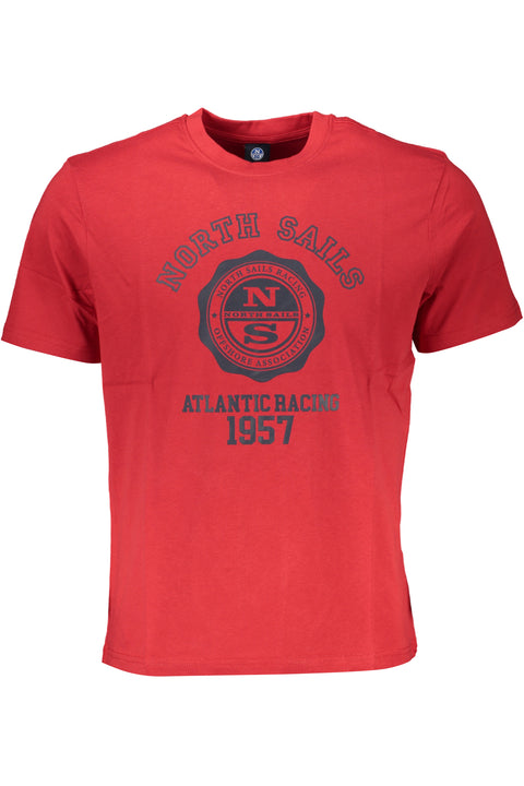 North Sails T-Shirt Maniche Corte Uomo Rosso