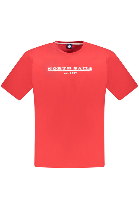 North Sails T-Shirt Maniche Corte Uomo Rosso