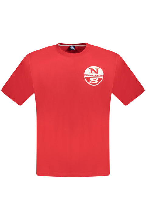 North Sails T-Shirt Maniche Corte Uomo Rosso