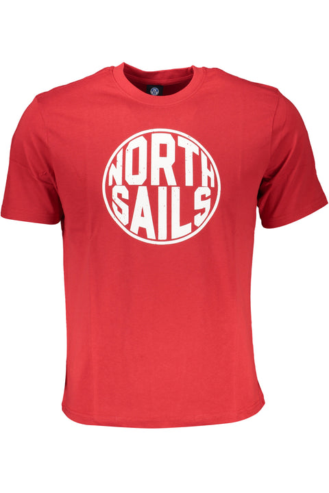 North Sails T-Shirt Maniche Corte Uomo Rosso