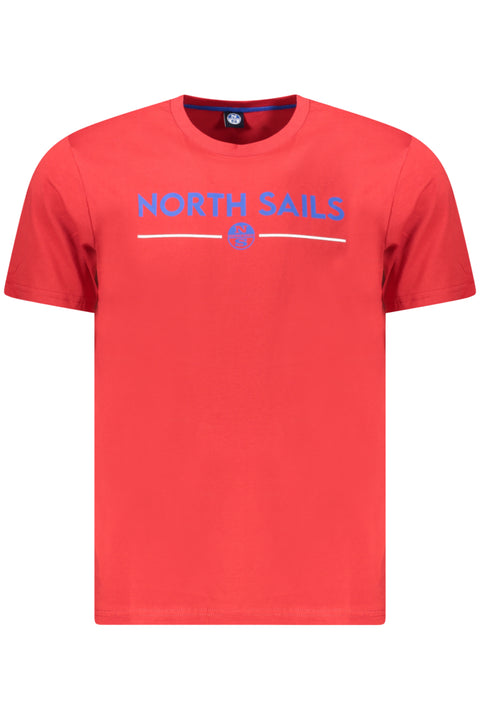 North Sails T-Shirt Maniche Corte Uomo Rosso