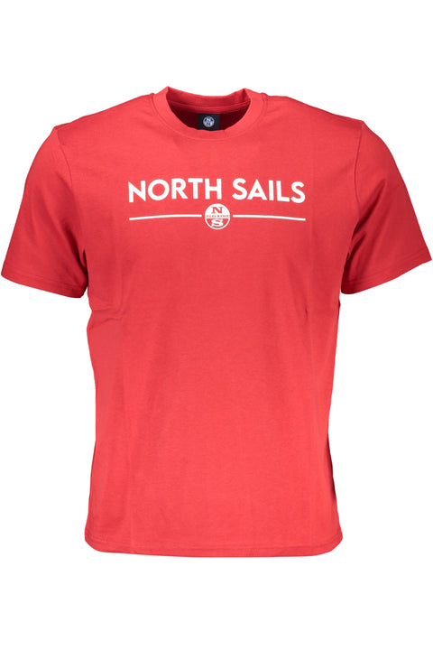 North Sails T-Shirt Maniche Corte Uomo Rosso