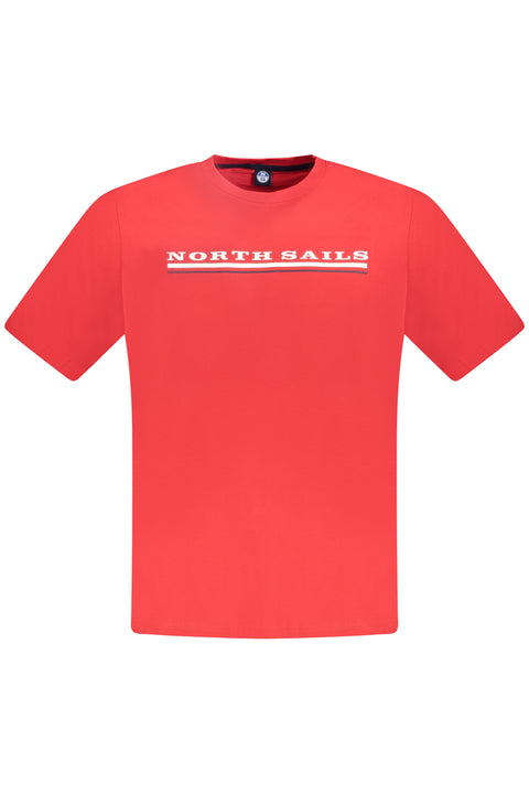 North Sails T-Shirt Maniche Corte Uomo Rosso