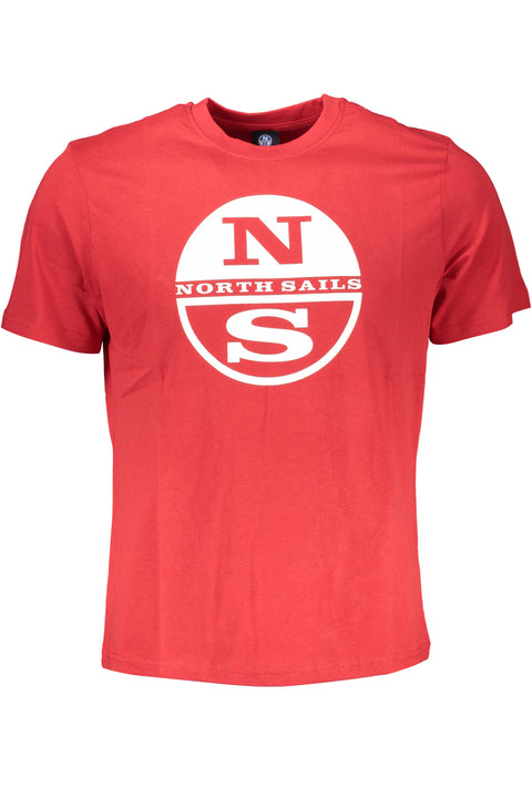 North Sails T-Shirt Maniche Corte Uomo Rosso