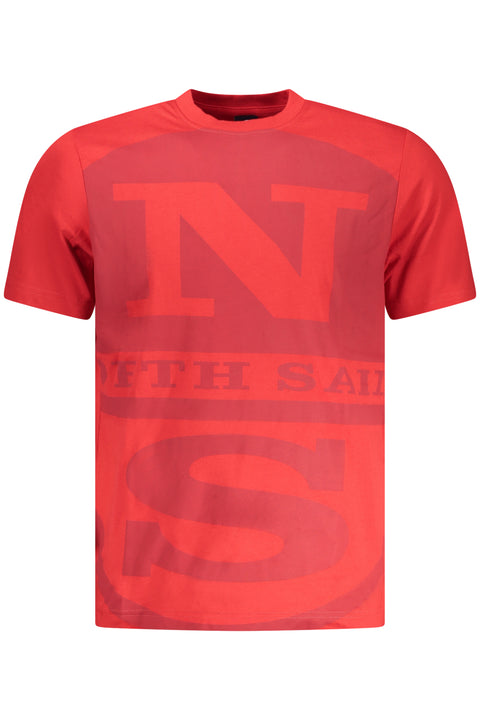 North Sails T-Shirt Maniche Corte Uomo Rosso
