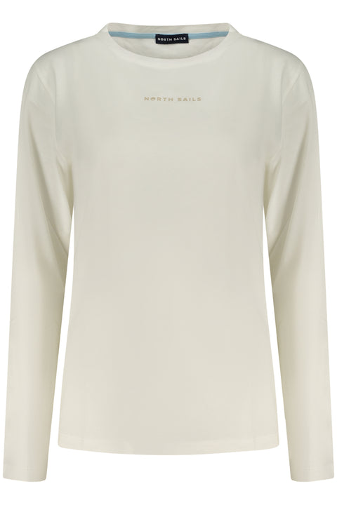 North Sails T-Shirt Maniche Lunghe Donna Bianco
