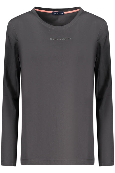 North Sails T-Shirt Maniche Lunghe Donna Nero