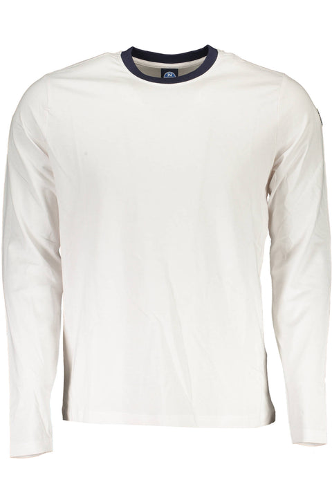 North Sails T-Shirt Maniche Lunghe Uomo Bianco