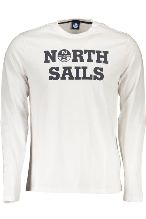 North Sails T-Shirt Maniche Lunghe Uomo Bianco