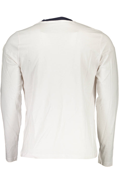 North Sails T-Shirt Maniche Lunghe Uomo Bianco