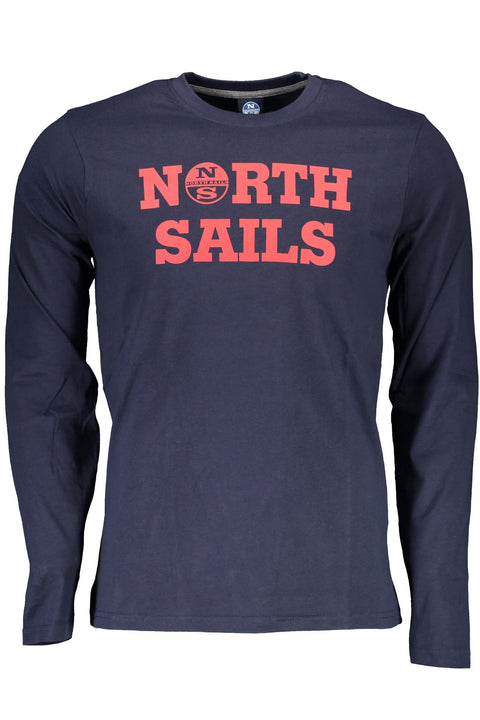 North Sails T-Shirt Maniche Lunghe Uomo Blu