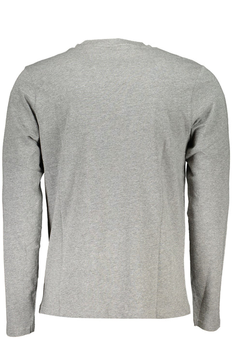 North Sails T-Shirt Maniche Lunghe Uomo Grigio