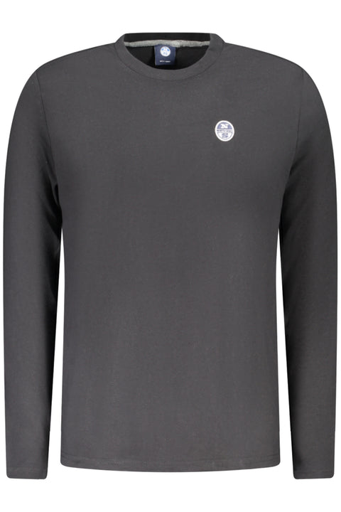 North Sails T-Shirt Maniche Lunghe Uomo Nero