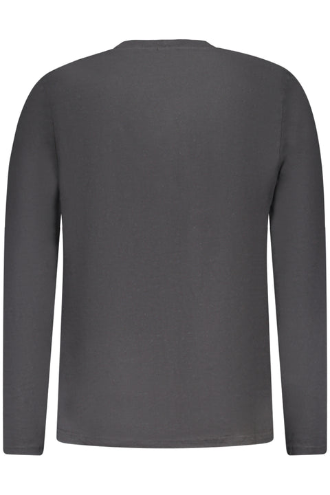 North Sails T-Shirt Maniche Lunghe Uomo Nero