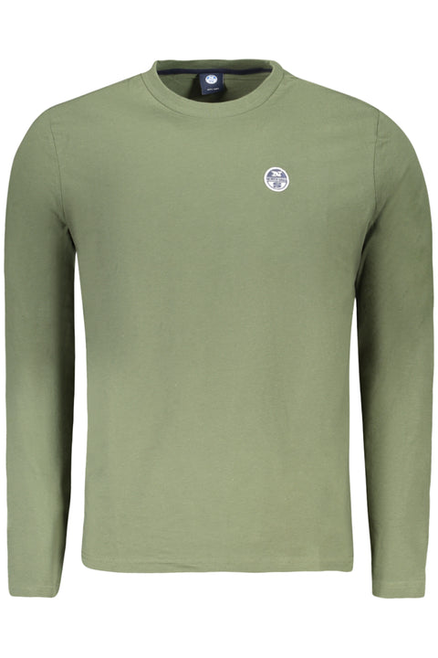North Sails T-Shirt Maniche Lunghe Uomo Verde