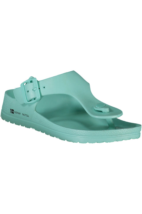 Norway 1963 Calzatura Ciabatta Donna Azzurro