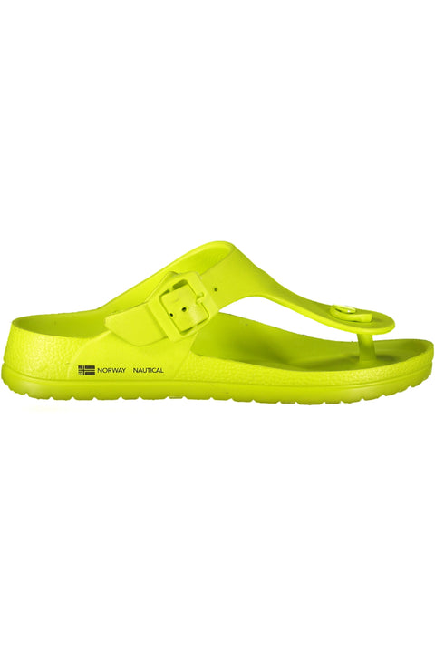 Norway 1963 Calzatura Ciabatta Donna Giallo