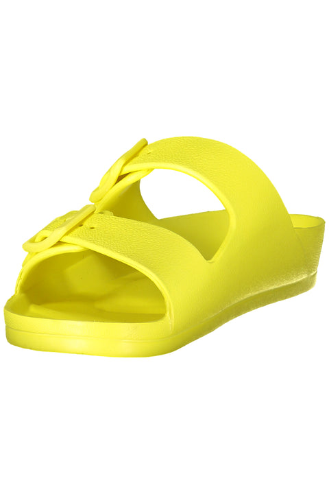 Norway 1963 Calzatura Ciabatta Donna Giallo