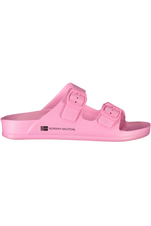 Norway 1963 Calzatura Ciabatta Donna Rosa