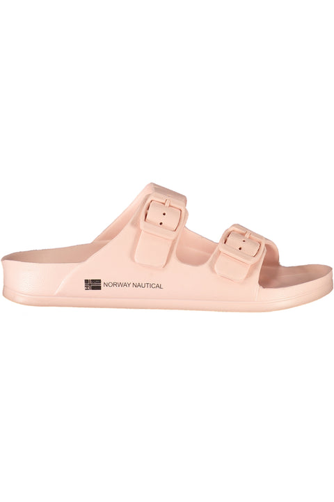 Norway 1963 Calzatura Ciabatta Donna Rosa