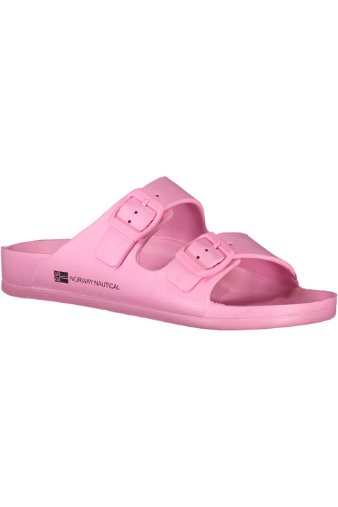 Norway 1963 Calzatura Ciabatta Donna Rosa