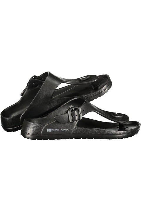 Norway 1963 Calzatura Ciabatta Uomo Nero