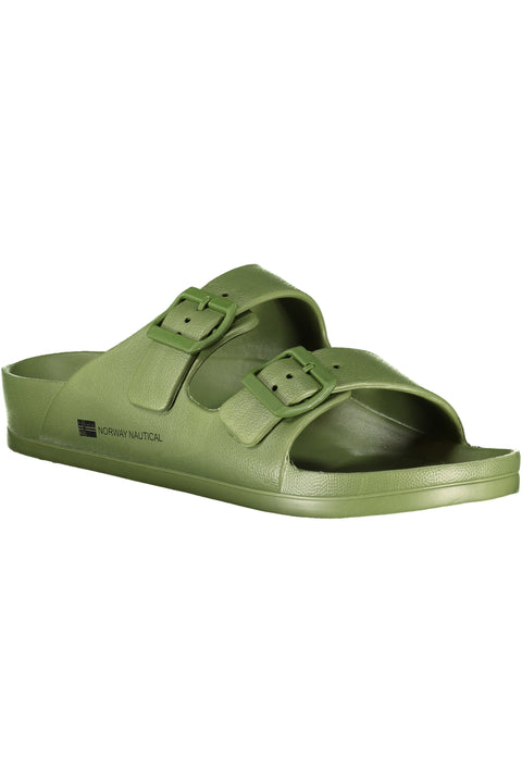 Norway 1963 Calzatura Ciabatta Uomo Verde