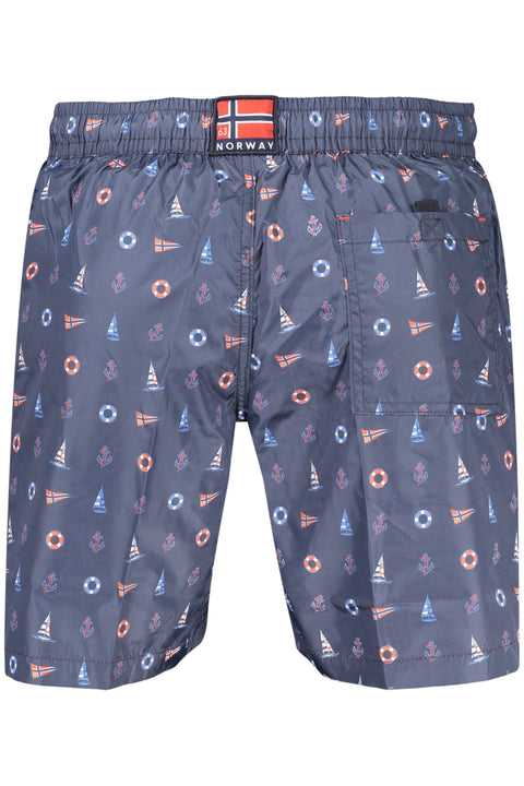 Norway 1963 Costume Parte Sotto Uomo Blu