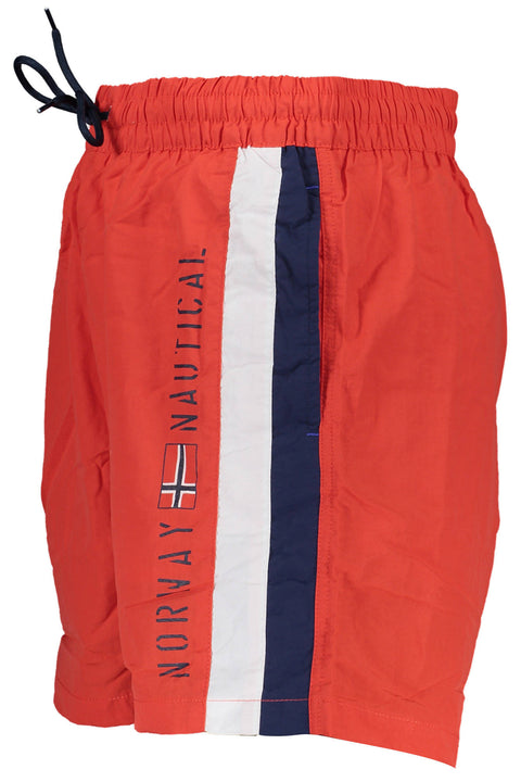 Norway 1963 Costume Parte Sotto Uomo Rosso