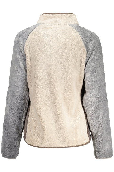 Norway 1963 Felpa Con Zip Donna Beige