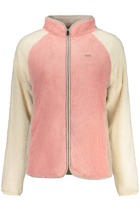 Norway 1963 Felpa Con Zip Donna Rosa