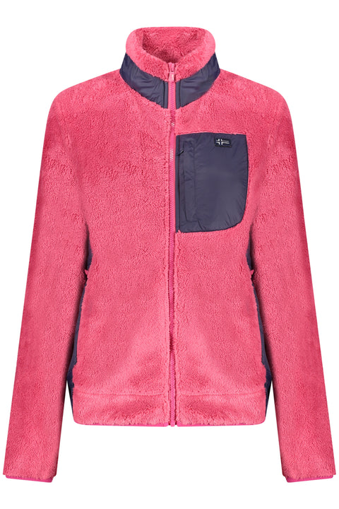 Norway 1963 Felpa Con Zip Donna Rosa