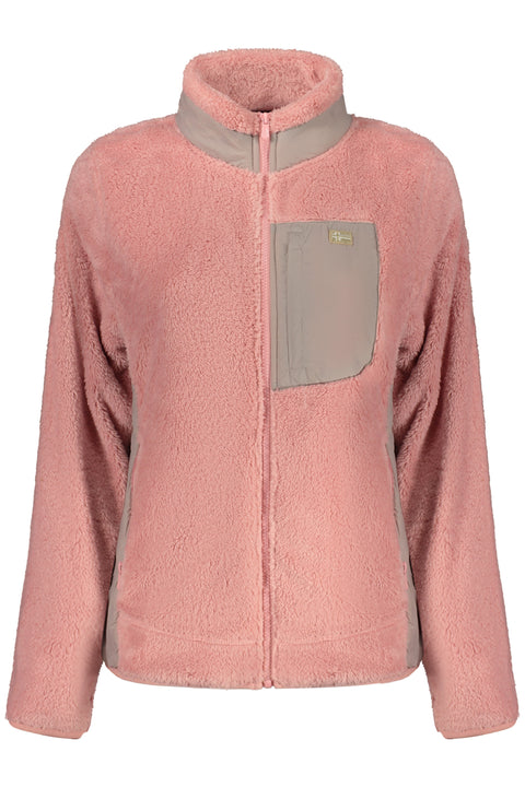 Norway 1963 Felpa Con Zip Donna Rosa