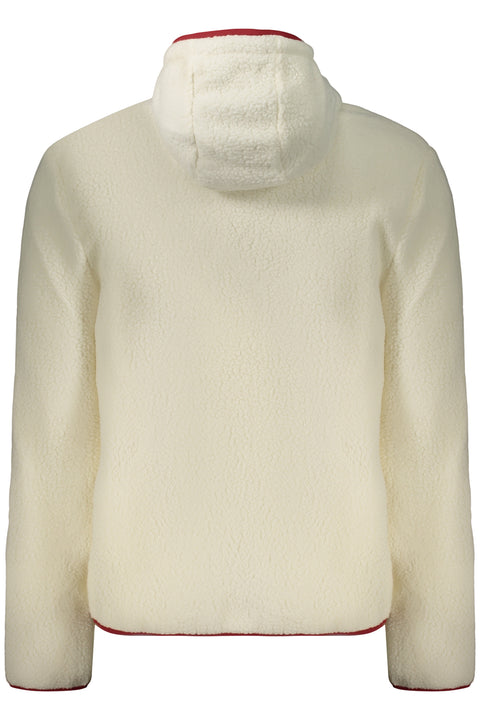 Norway 1963 Felpa Con Zip Uomo Bianco
