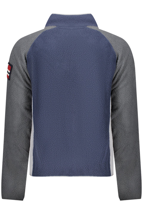 Norway 1963 Felpa Con Zip Uomo Blu