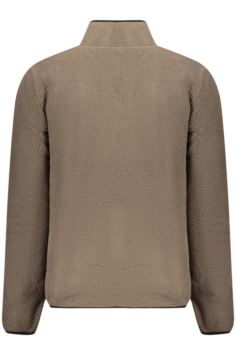 Norway 1963 Felpa Con Zip Uomo Marrone
