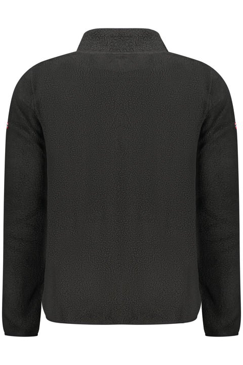 Norway 1963 Felpa Con Zip Uomo Nero