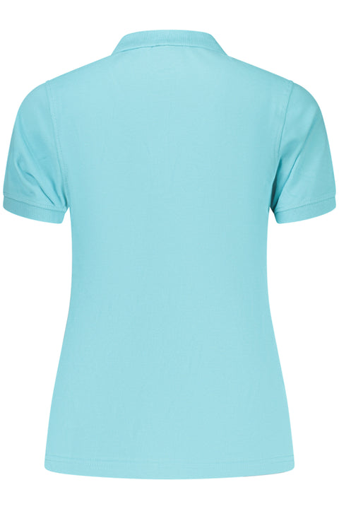 Norway 1963 Polo Maniche Corte Donna Azzurro