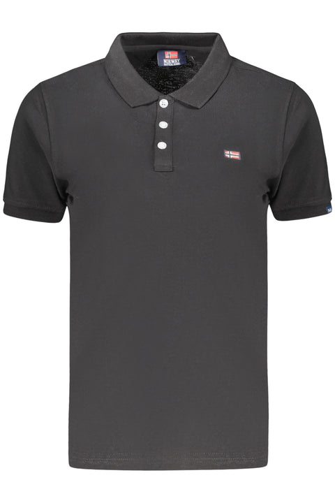 Norway 1963 Polo Maniche Corte Donna Nero