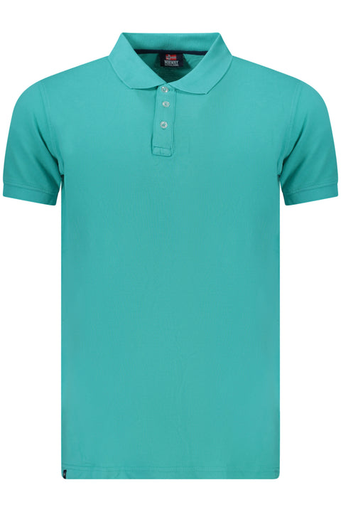 Norway 1963 Polo Maniche Corte Uomo Azzurro