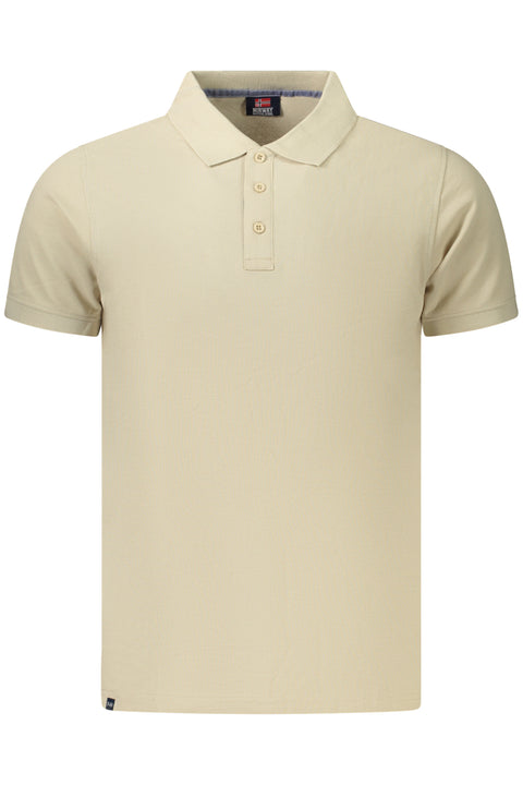 Norway 1963 Polo Maniche Corte Uomo Beige