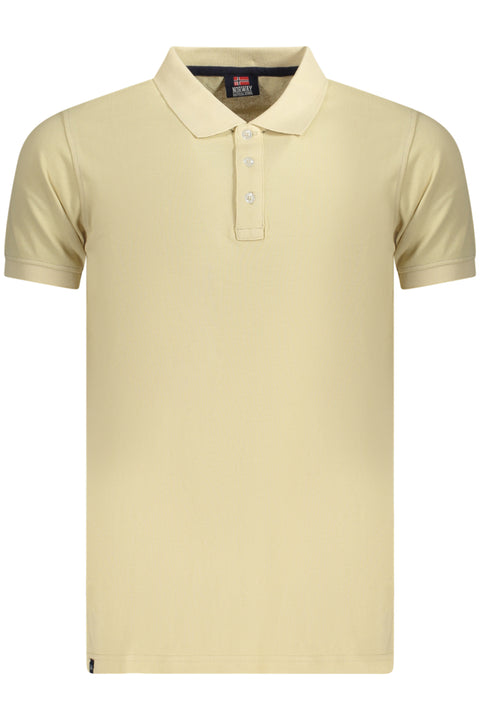 Norway 1963 Polo Maniche Corte Uomo Beige