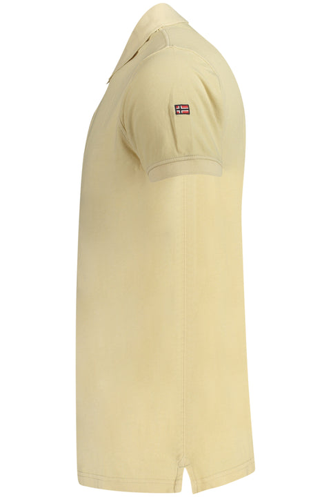 Norway 1963 Polo Maniche Corte Uomo Beige