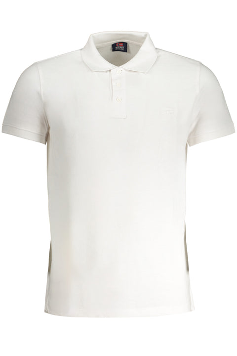Norway 1963 Polo Maniche Corte Uomo Bianco