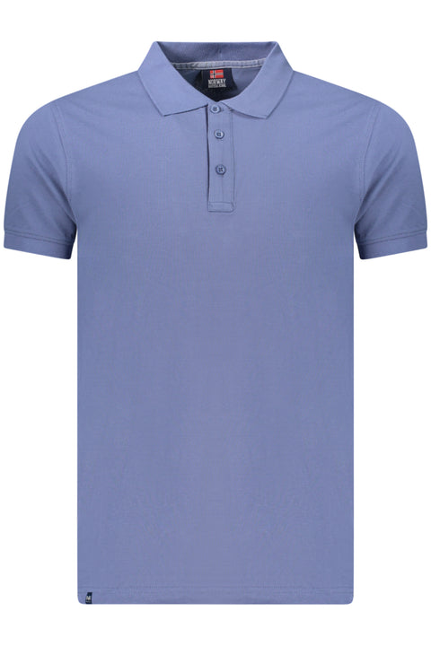 Norway 1963 Polo Maniche Corte Uomo Blu