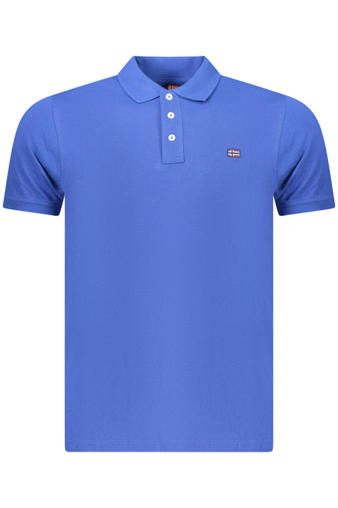 Norway 1963 Polo Maniche Corte Uomo Blu