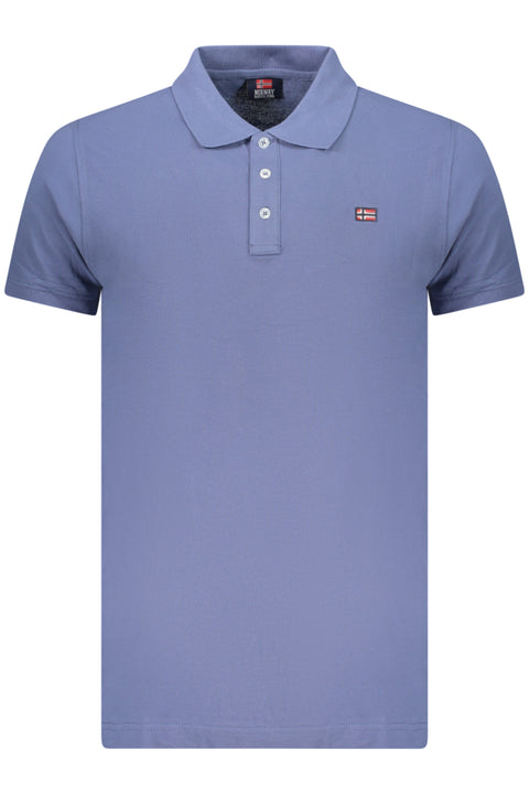 Norway 1963 Polo Maniche Corte Uomo Blu
