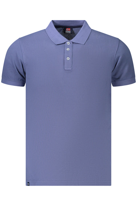 Norway 1963 Polo Maniche Corte Uomo Blu